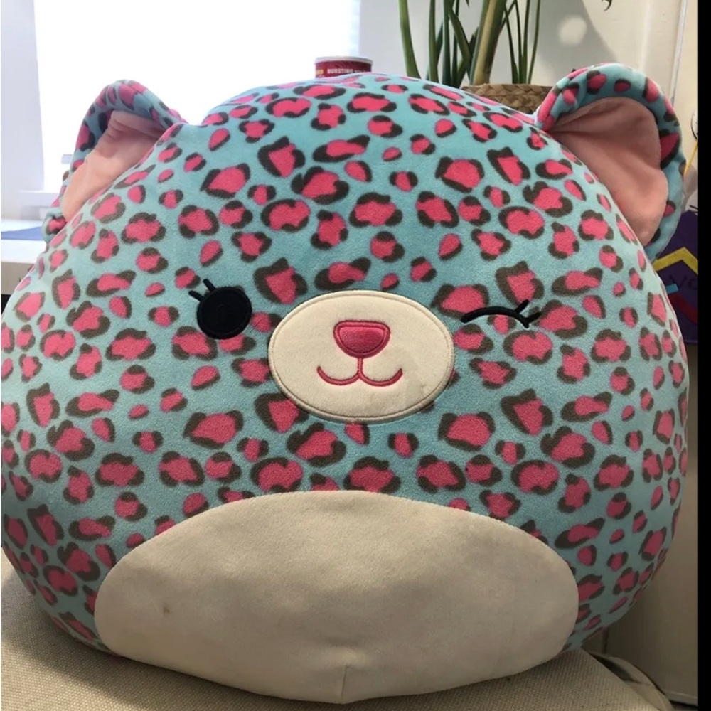 Squishmallows 16 inch Plush | Chelsea The Blue Leopard
